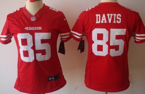 Women's Nike Limited San Francisco 49ers #85 Vernon Davis Red Jerseys,We sell and wholesale Women's Nike Limited San Francisco 49ers #85 Vernon Davis Red Jerseys on line form chian!