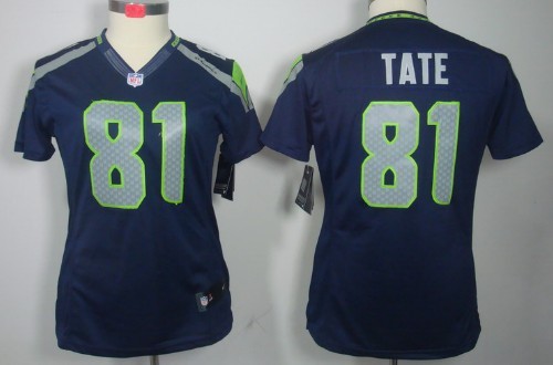 Women's Nike Limited Seattle Seahawks #81 Golden Tate Blue Jerseys,We sell and wholesale Women's Nike Limited Seattle Seahawks #81 Golden Tate Blue Jerseys on line form chian!