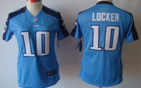 Women's Nike Limited Tennessee Titans #10 Jake Locker Light Blue Jerseys,We sell and wholesale Women's Nike Limited Tennessee Titans #10 Jake Locker Light Blue Jerseys on line form chian!