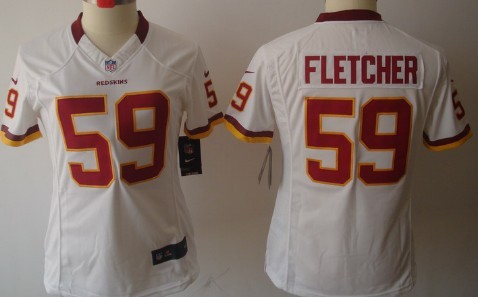 Women's Nike Limited Washington Redskins #59 London Fletcher White Jerseys,We sell and wholesale Women's Nike Limited Washington Redskins #59 London Fletcher White Jerseys on line form chian!