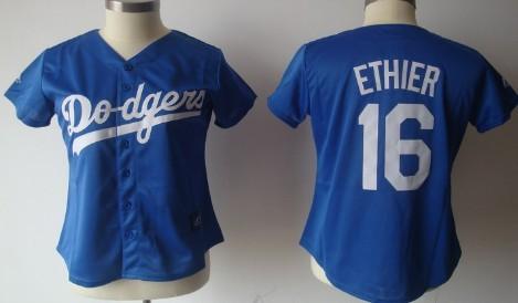 Womens Los Angeles Dodgers #16 Andre Ethier Blue Jerseys,We sell and wholesale Womens Los Angeles Dodgers #16 Andre Ethier Blue Jerseys on line form chian!