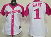 Womens Milwaukee Brewers #1 Corey Hart 2012 Fashion Majestic Athletic Jerseys,baseball caps,new era cap wholesale,wholesale hats
