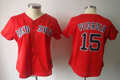 Womens Red Sox #15 Pedroia Red Jerseys,We sell and wholesale Womens Red Sox #15 Pedroia Red Jerseys on line form chian!