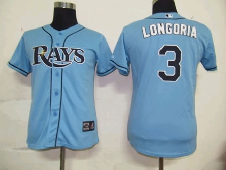 Womens Tampa Bay Rays #3 Longoria Baby blue Jerseys,We sell and wholesale Womens Tampa Bay Rays #3 Longoria Baby blue Jerseys on line form chian!
