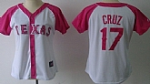 Womens Texas Rangers #17 Nelson Cruz 2012 Fashion Majestic Athletic Jerseys,baseball caps,new era cap wholesale,wholesale hats