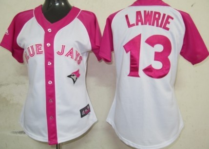 Womens Toronto Blue Jays #13 Brett Lawrie 2012 Fashion Majestic Athletic Jerseys,We sell and wholesale Womens Toronto Blue Jays #13 Brett Lawrie 2012 Fashion Majestic Athletic Jerseys on line form chian!