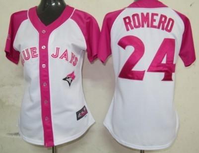 Womens Toronto Blue Jays #24 Ricky Romero 2012 Fashion Majestic Athletic Jerseys,We sell and wholesale Womens Toronto Blue Jays #24 Ricky Romero 2012 Fashion Majestic Athletic Jerseys on line form chian!