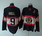 Youth Chicago Blackhawks #9 Hull black Jerseys 3rd,baseball caps,new era cap wholesale,wholesale hats