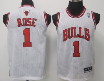 Youth Chicago Bulls #1 Rose Swingman White Jerseys,We sell and wholesale Youth Chicago Bulls #1 Rose Swingman White Jerseys on line form chian!