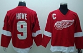 Youth Detroit Red Wings #9 HOWE Red Kid Jerseys,baseball caps,new era cap wholesale,wholesale hats