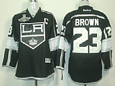 Youth Los Angeles Kings #23 Dustin Brown 2012 Champions Black Jerseys,baseball caps,new era cap wholesale,wholesale hats