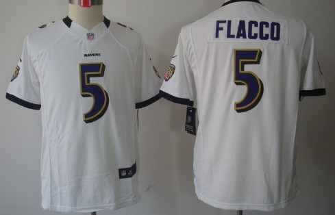 Youth Nike Limited Baltimore Ravens #5 Joe Flacco White Jerseys,We sell and wholesale Youth Nike Limited Baltimore Ravens #5 Joe Flacco White Jerseys on line form chian!