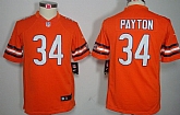 Youth Nike Limited Chicago Bears #34 Walter Payton Orange Jerseys,baseball caps,new era cap wholesale,wholesale hats
