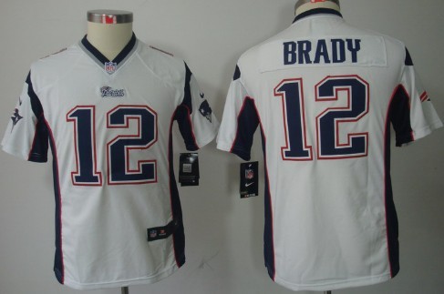 Youth Nike Limited New England Patriots #12 Tom Brady White Jerseys,We sell and wholesale Youth Nike Limited New England Patriots #12 Tom Brady White Jerseys on line form chian!