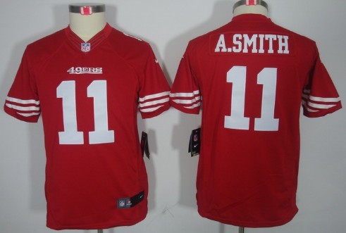 Youth Nike Limited San Francisco 49ers #11 Alex Smith Red Jerseys,We sell and wholesale Youth Nike Limited San Francisco 49ers #11 Alex Smith Red Jerseys on line form chian!