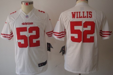 Youth Nike Limited San Francisco 49ers #52 Patrick Willis White Jerseys,We sell and wholesale Youth Nike Limited San Francisco 49ers #52 Patrick Willis White Jerseys on line form chian!