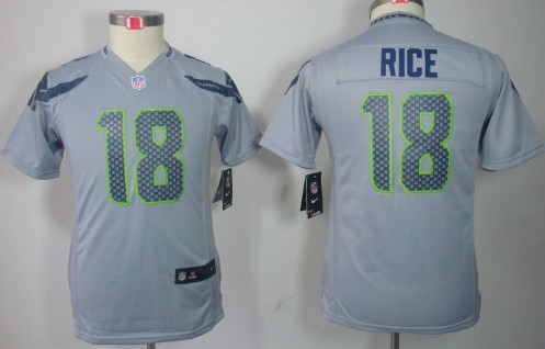 Youth Nike Limited Seattle Seahawks #18 Sidney Rice Gray Jerseys,We sell and wholesale Youth Nike Limited Seattle Seahawks #18 Sidney Rice Gray Jerseys on line form chian!