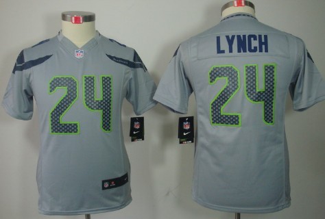 Youth Nike Limited Seattle Seahawks #24 Marshawn Lynch Gray Jerseys,We sell and wholesale Youth Nike Limited Seattle Seahawks #24 Marshawn Lynch Gray Jerseys on line form chian!