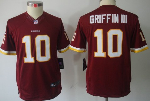 Youth Nike Limited Washington Redskins #10 Robert Griffin III Red Jerseys,We sell and wholesale Youth Nike Limited Washington Redskins #10 Robert Griffin III Red Jerseys on line form chian!