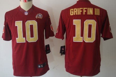 Youth Nike Limited Washington Redskins #10 Robert Griffin III Red With Gold Jerseys,We sell and wholesale Youth Nike Limited Washington Redskins #10 Robert Griffin III Red With Gold Jerseys on line form chian!