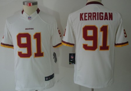 Youth Nike Limited Washington Redskins #91 Ryan Kerrigan White Jerseys,We sell and wholesale Youth Nike Limited Washington Redskins #91 Ryan Kerrigan White Jerseys on line form chian!