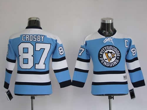 Youth Pittsburgh Penguins #87 Crosby blue Jerseys,We sell and wholesale Youth Pittsburgh Penguins #87 Crosby blue Jerseys on line form chian!