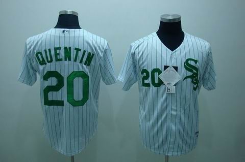 chicago White Sox #20 quentin white(green strip),We sell and wholesale chicago White Sox #20 quentin white(green strip) on line form chian!