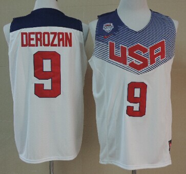 2014 FIBA Team USA #9 Demar DeRozan Swingman White Jerseys,We sell and wholesale 2014 FIBA Team USA #9 Demar DeRozan Swingman White Jerseys on line form chian!