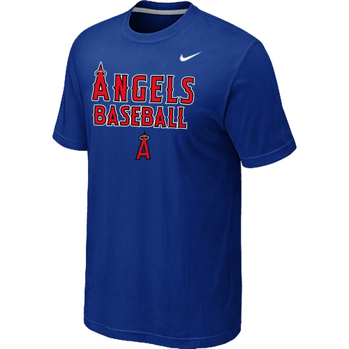 Anaheim Angels 2014 Home Practice T-Shirt - Blue,We sell and wholesale Anaheim Angels 2014 Home Practice T-Shirt - Blue on line form chian!