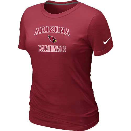 Arizona Cardinals Women's Heart & Sou Redl T-Shirt,We sell and wholesale Arizona Cardinals Women's Heart & Sou Redl T-Shirt on line form chian!