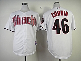 Arizona Diamondbacks #46 Patrick Corbin White Jerseys,baseball caps,new era cap wholesale,wholesale hats