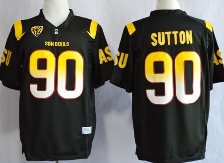 Arizona State Sun Devis #90 Will Sutton 2013 Black Jerseys,We sell and wholesale Arizona State Sun Devis #90 Will Sutton 2013 Black Jerseys on line form chian!