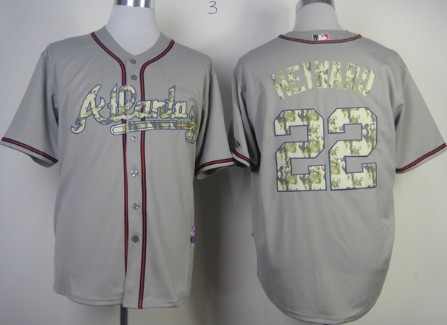 Atlanta Braves #22 Jason Heyward Gray 2013 USMC Home Cool Base Jerseys,We sell and wholesale Atlanta Braves #22 Jason Heyward Gray 2013 USMC Home Cool Base Jerseys on line form chian!