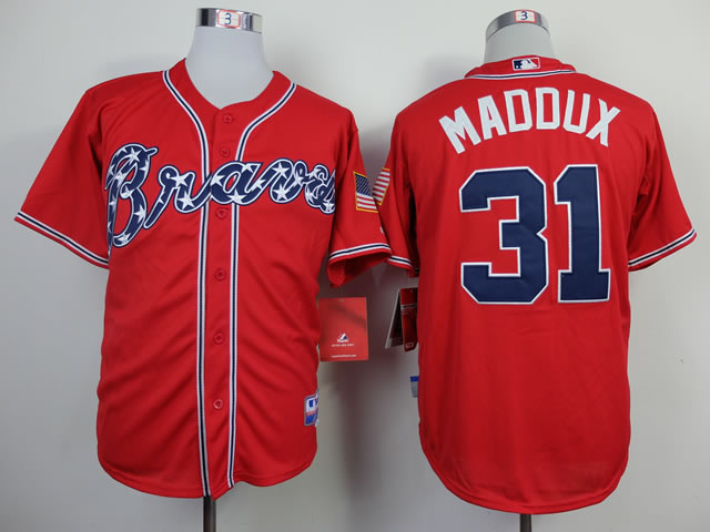 Atlanta Braves #31 Maddux 75TH Hall Of Fame Patch Red Jerseys,We sell and wholesale Atlanta Braves #31 Maddux 75TH Hall Of Fame Patch Red Jerseys on line form chian!