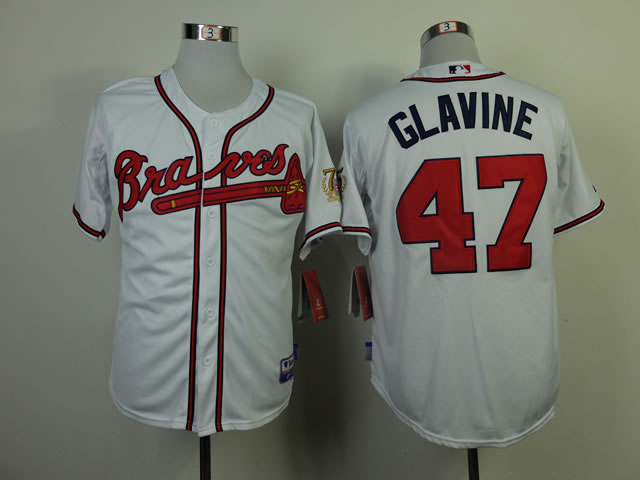 Atlanta Braves #47 Glavine With 75TH Hall Of Fame Patch White Jerseys,We sell and wholesale Atlanta Braves #47 Glavine With 75TH Hall Of Fame Patch White Jerseys on line form chian!