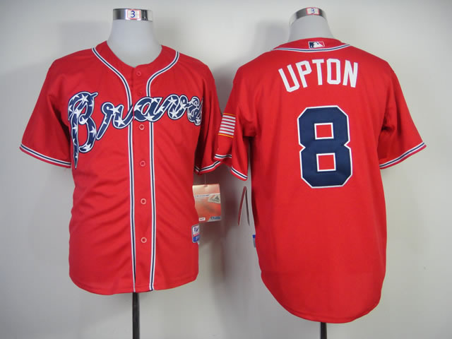 Atlanta Braves #8 Justin Upton 2014 Red Jerseys,We sell and wholesale Atlanta Braves #8 Justin Upton 2014 Red Jerseys on line form chian!