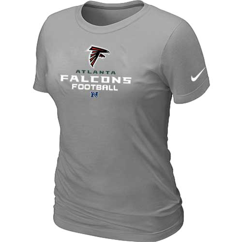 Atlanta Falcons L.Grey Women's Critical Victory T-Shirt,We sell and wholesale Atlanta Falcons L.Grey Women's Critical Victory T-Shirt on line form chian!