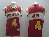 Atlanta Hawks #4 Spud Webb Revolution 30 Swingman Red Jerseys,baseball caps,new era cap wholesale,wholesale hats