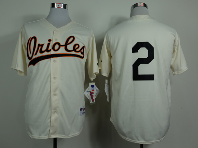 Baltimore Orioles #2 J.J. Hardy Throwback 1954 Cream Jerseys,We sell and wholesale Baltimore Orioles #2 J.J. Hardy Throwback 1954 Cream Jerseys on line form chian!