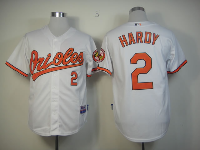 Baltimore Orioles #2 J.J. Hardy White Jerseys ,We sell and wholesale Baltimore Orioles #2 J.J. Hardy White Jerseys  on line form chian!
