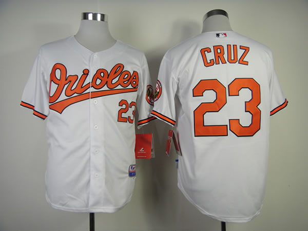 Baltimore Orioles #23 Nelson Cruz White Jerseys,We sell and wholesale Baltimore Orioles #23 Nelson Cruz White Jerseys on line form chian!