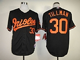 Baltimore Orioles #30 Chris Tillman Black Jerseys,baseball caps,new era cap wholesale,wholesale hats