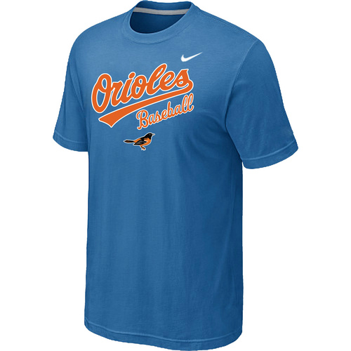 Baltimore Orioles 2014 Home Practice T-Shirt - light Blue,We sell and wholesale Baltimore Orioles 2014 Home Practice T-Shirt - light Blue on line form chian!