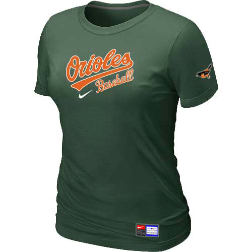 Baltimore Orioles Nike Women's D.Green Short Sleeve Practice T-Shirt,We sell and wholesale Baltimore Orioles Nike Women's D.Green Short Sleeve Practice T-Shirt on line form chian!