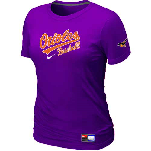 Baltimore Orioles Nike Women's Purple Short Sleeve Practice T-Shirt,We sell and wholesale Baltimore Orioles Nike Women's Purple Short Sleeve Practice T-Shirt on line form chian!