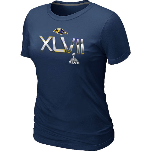 Baltimore Ravens 2012 Super Bowl XLVII On Our Way D.Blue Women's T-Shirt,We sell and wholesale Baltimore Ravens 2012 Super Bowl XLVII On Our Way D.Blue Women's T-Shirt on line form chian!