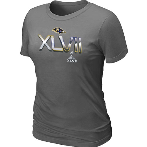 Baltimore Ravens 2012 Super Bowl XLVII On Our Way D.Grey Women's T-Shirt,We sell and wholesale Baltimore Ravens 2012 Super Bowl XLVII On Our Way D.Grey Women's T-Shirt on line form chian!