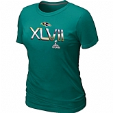 Baltimore Ravens 2012 Super Bowl XLVII On Our Way L.Green Women's T-Shirt,baseball caps,new era cap wholesale,wholesale hats