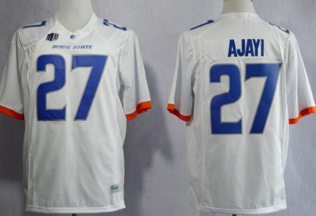 Boise State Broncos #27 Jay Ajayi 2013 White Jerseys,We sell and wholesale Boise State Broncos #27 Jay Ajayi 2013 White Jerseys on line form chian!