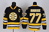 Boston Bruins #77 Bourque C Patch Black Jerseys,baseball caps,new era cap wholesale,wholesale hats